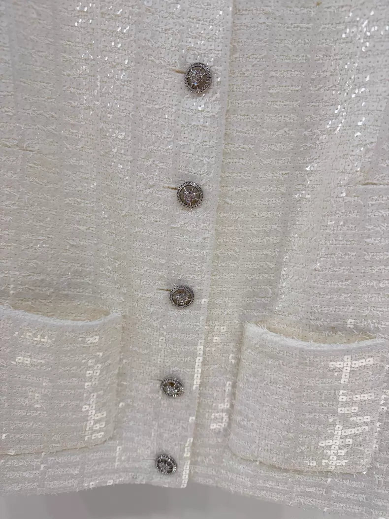 Chanel 25S White Vest