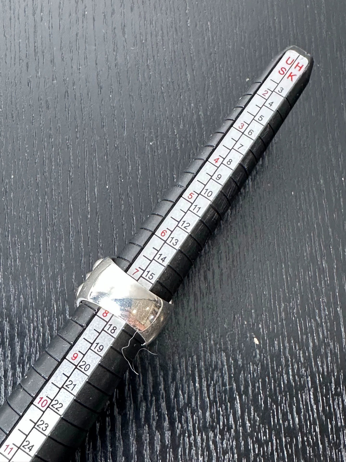 Chrome Hearts Sterling Silver Keep Guardian Wide Ring