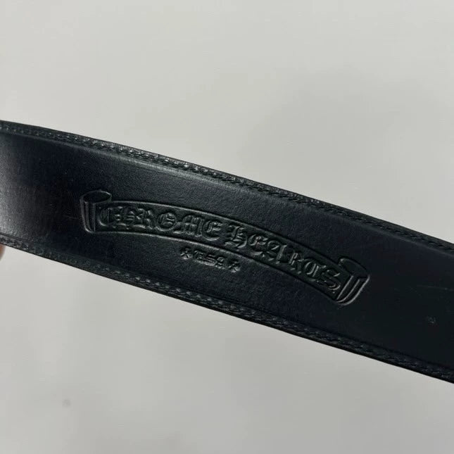 Chrome Hearts Full Black Diamond Gunslinger Ring Belt