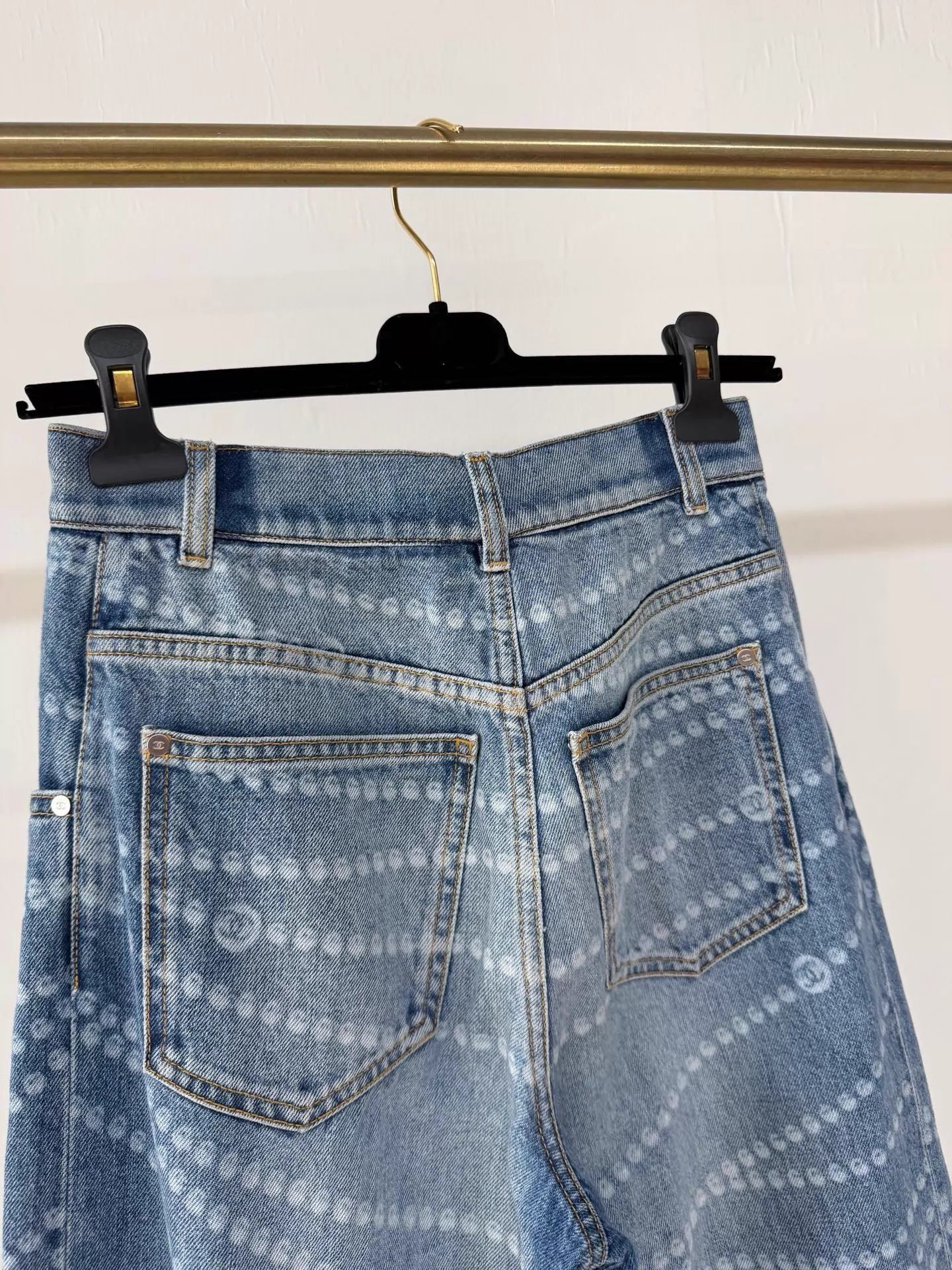 Chanel 25P Blue Pearl Jeans
