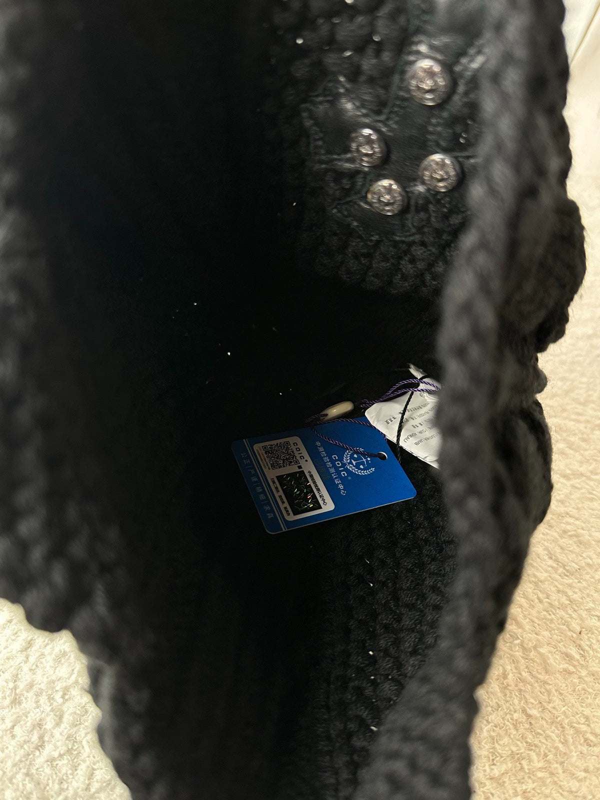 Chrome Hearts cashmere beanie