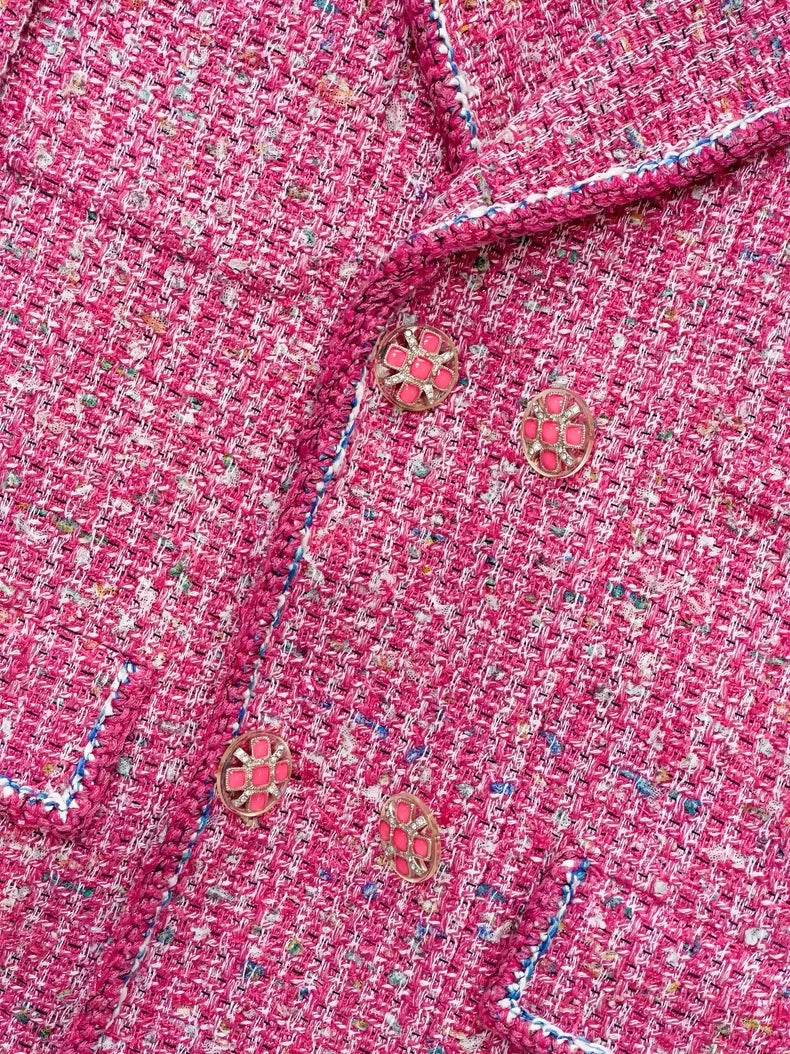 Chanel 19S Pink Tweed Jacket