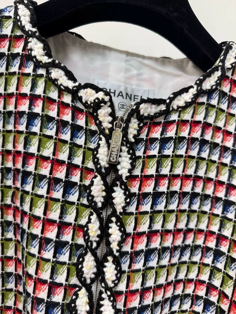 Chanel 25C multicolor jacket