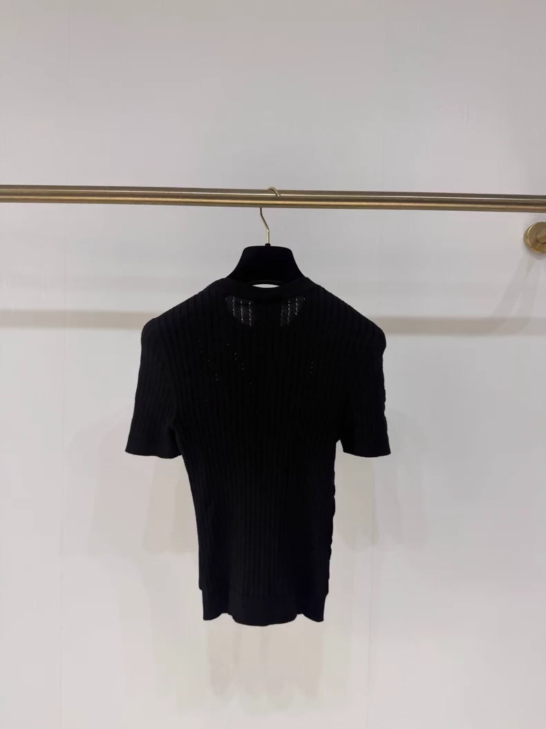 Chanel 22S black top