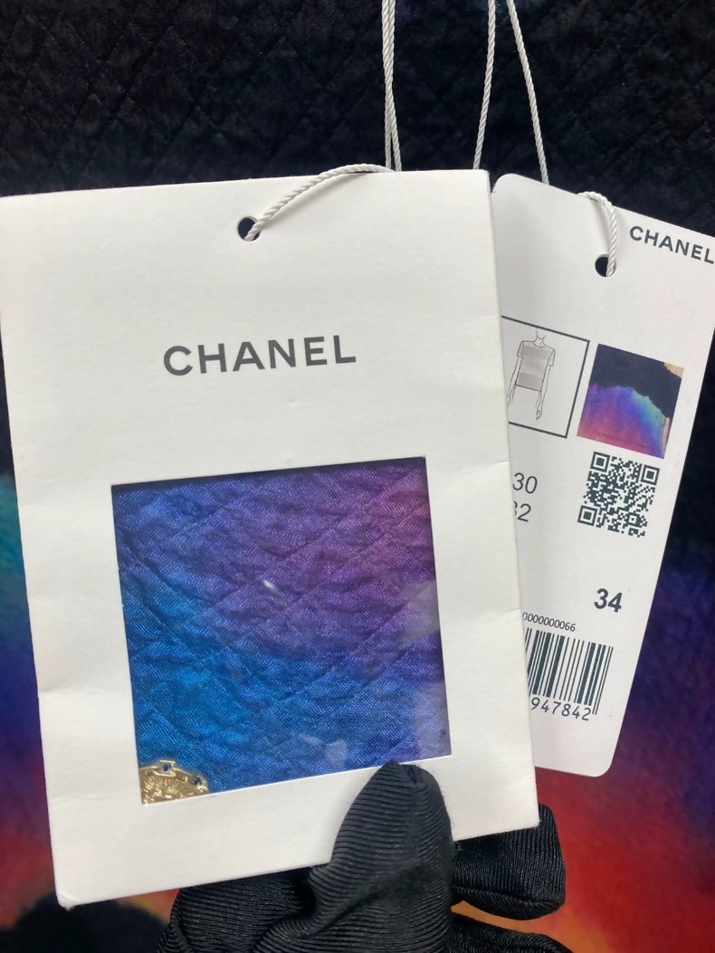 Chanel 20A black & Multicolor top