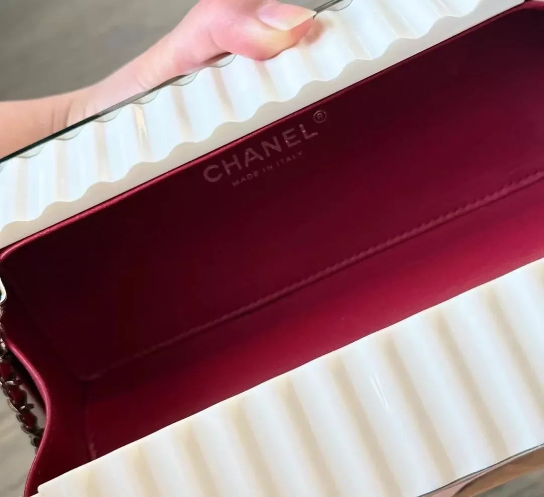 Chanel 2018 Paris–Hamburg Shipping Container Lucite Minaudière
