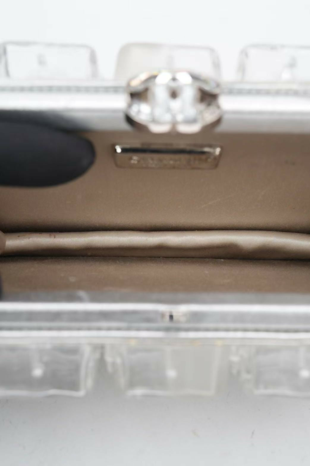 Chanel ice cube clutch bag
