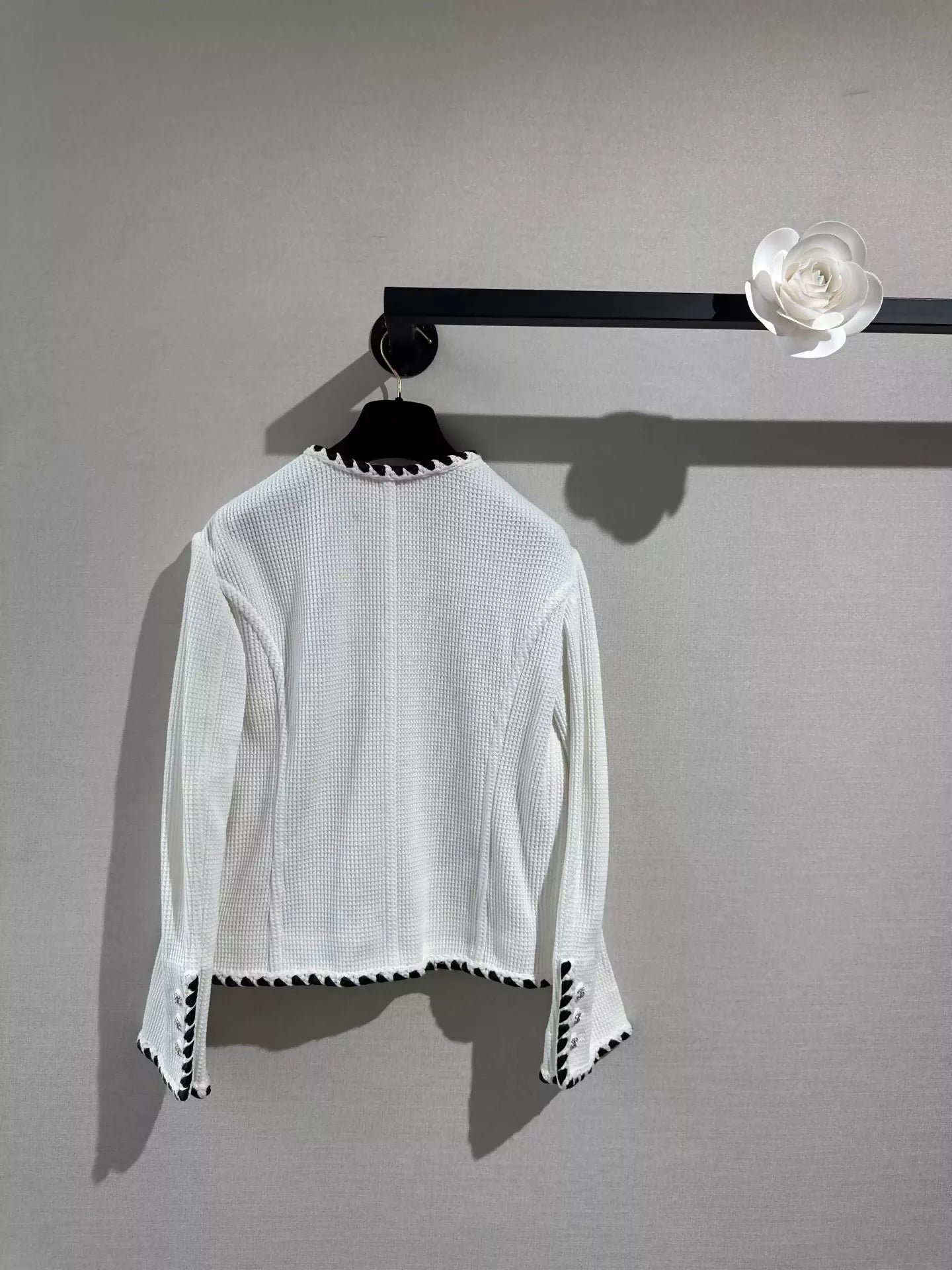 Chanel 21C white jacket