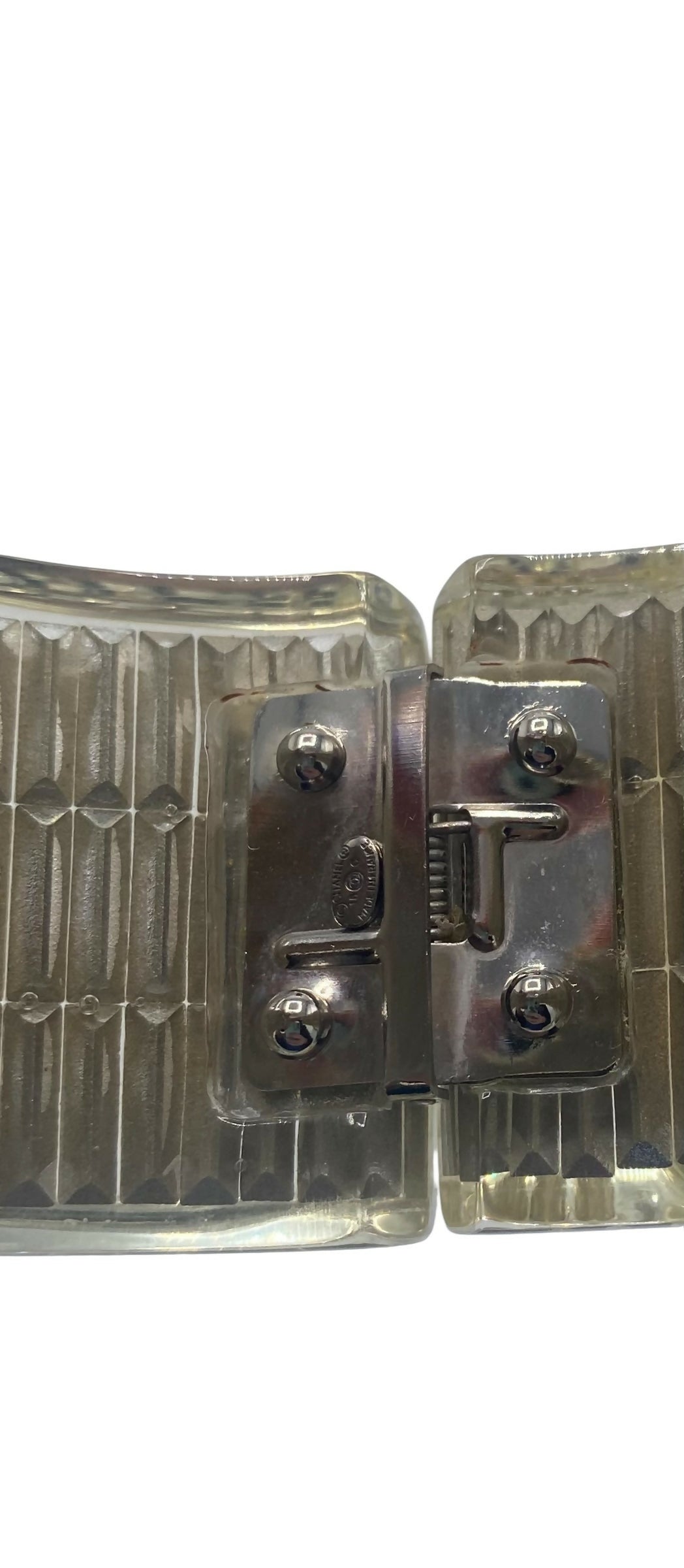 RARE 15C Paris Dubai FULL Swarovski Crystal Cuff Bracelet