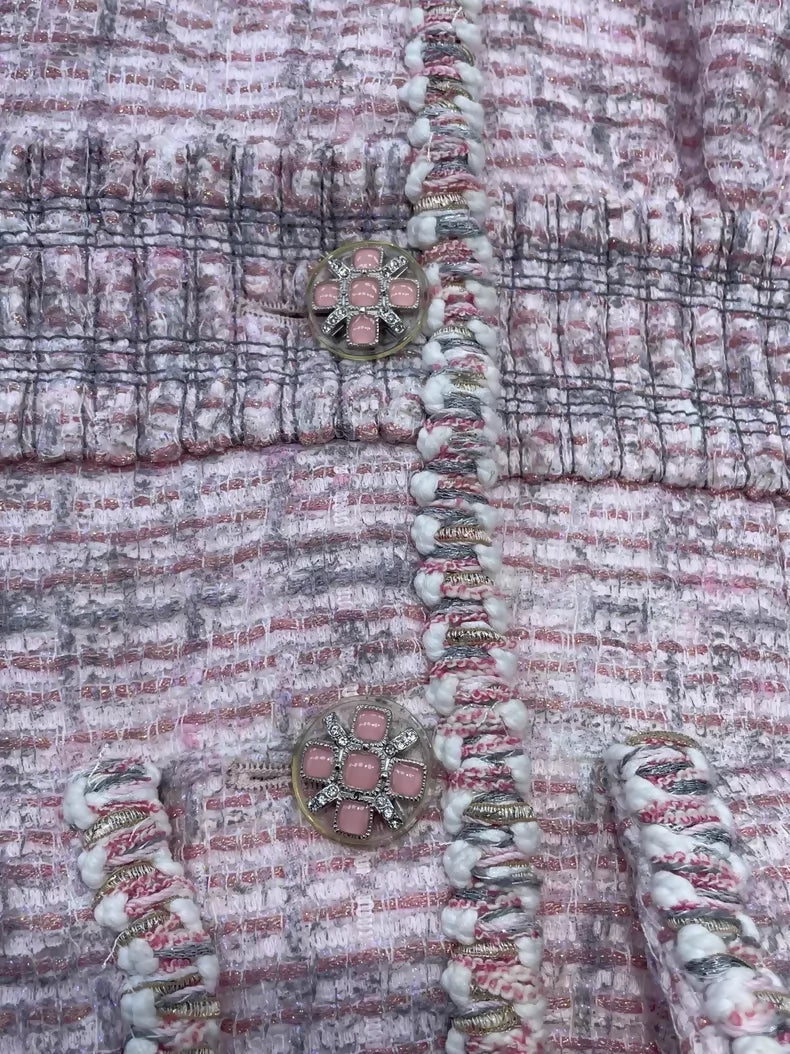 Chanel 19S Pink tweed Dress