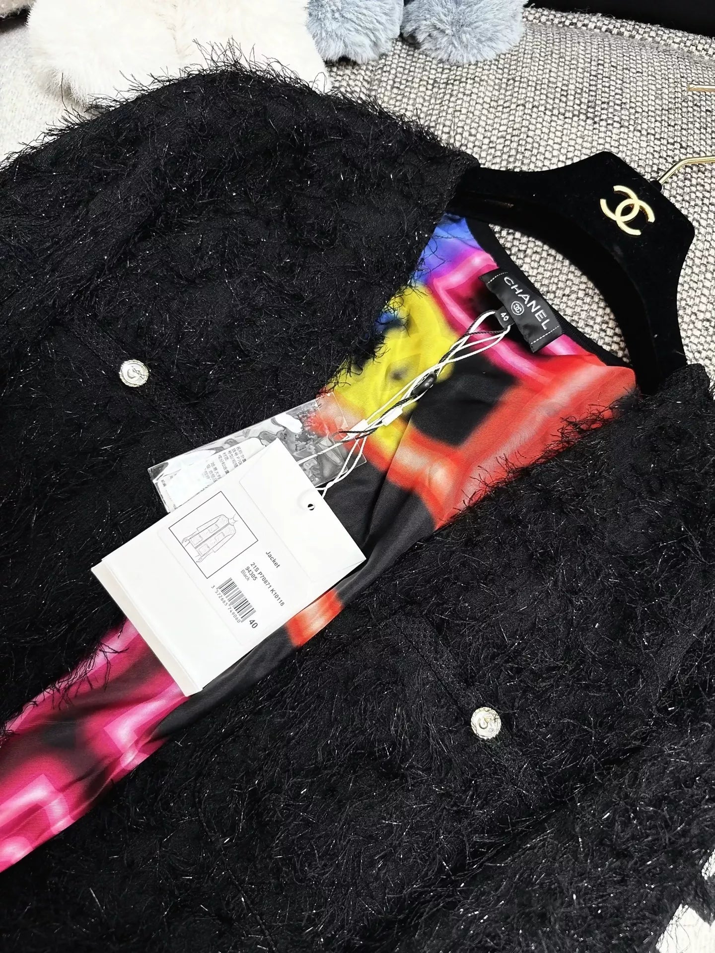 Chanel 21s black jacket