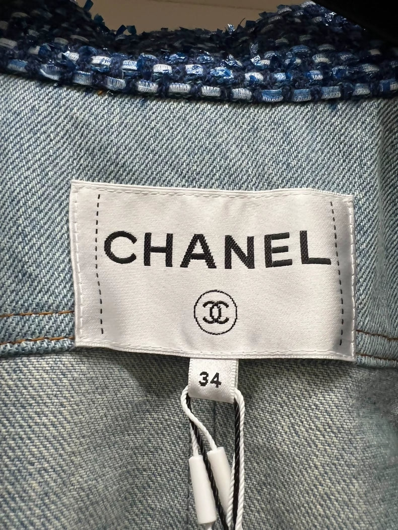 Chanel 20p denim jacket