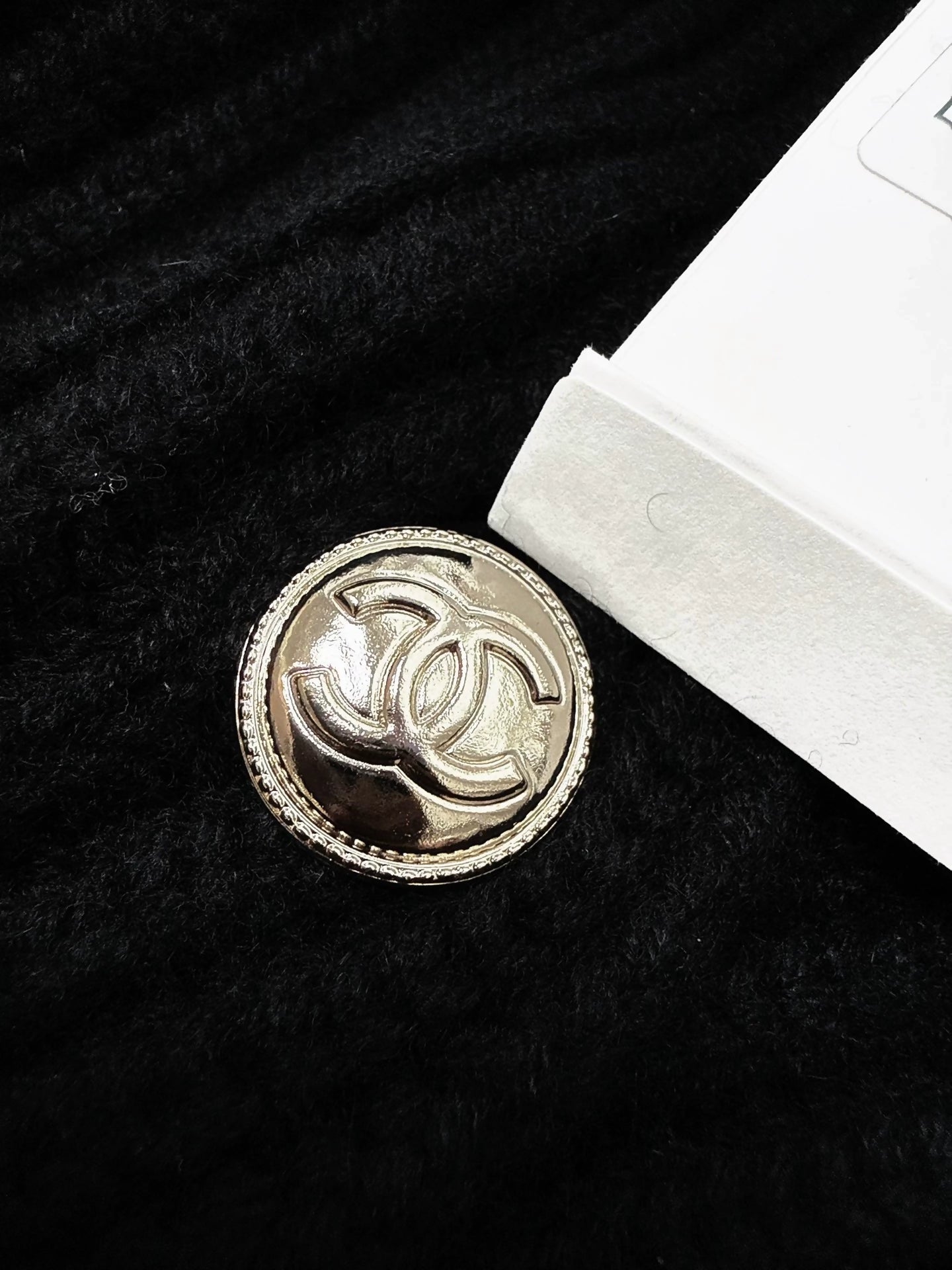 Chanel 20k black hooded jacket
