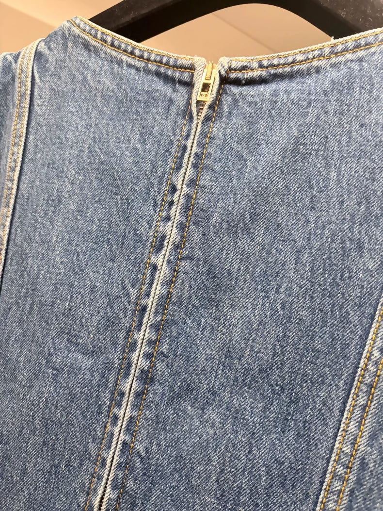 Chanel 22K Denim dress