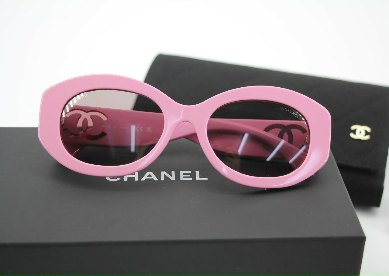 送料無料【シャネルCHANEL】サングラス/ケース付き/ピンク/早い者勝ち！ CHANEL - CHANEL サングラス ピンク 2025秋冬 新作の通販 by mame's