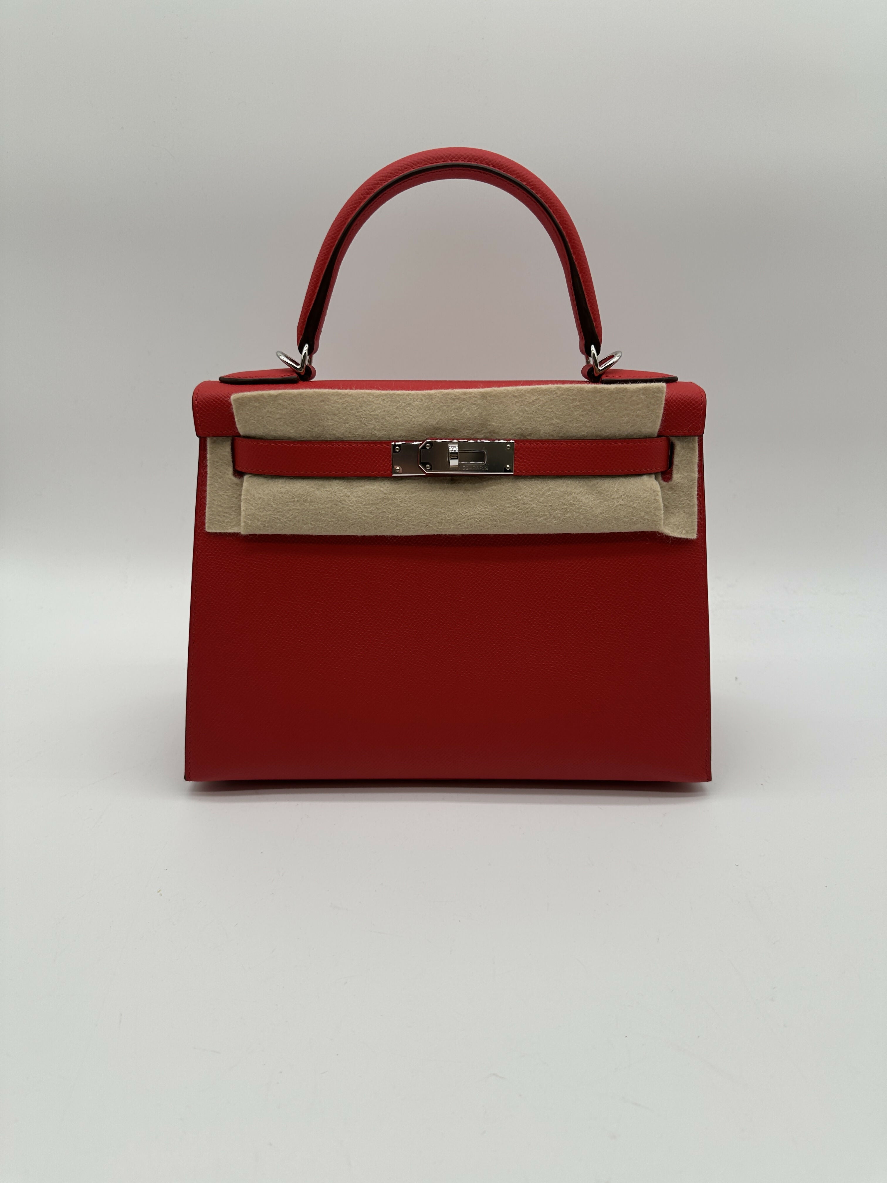 Hermes Kelly 28 rouge radiuex epsom phw Stamp K – Wararni.com