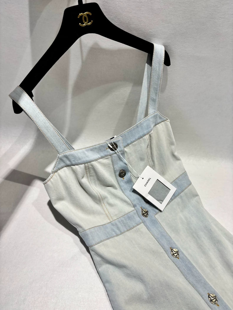 Chanel 18C Denim Dress