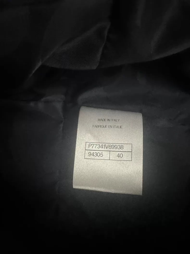 Chanel 24N Black leather Jacket