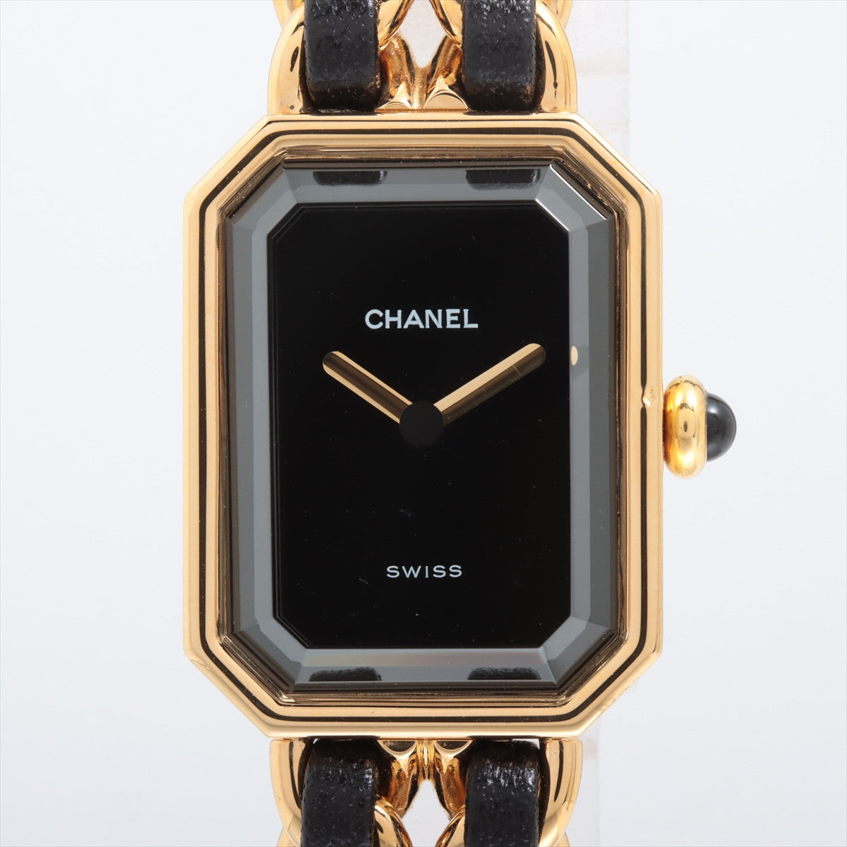 Chanel Vintage Premiere 24K Gold Plated Sapphire Crystal Quartz