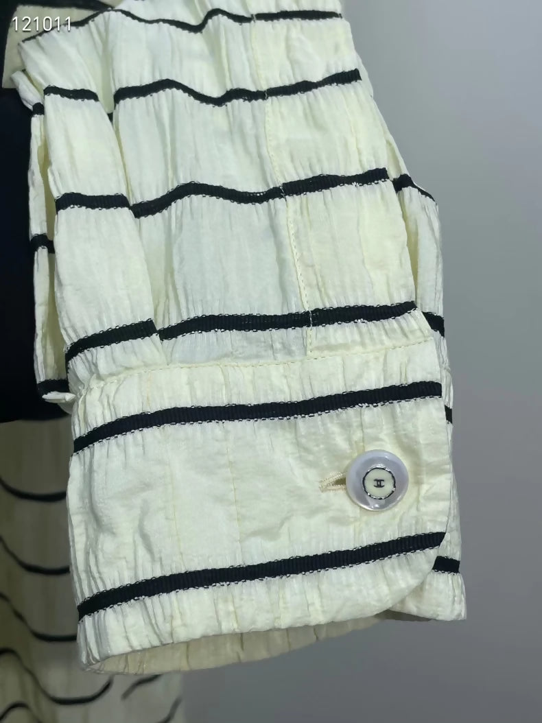 Chanel 25S striped shirt