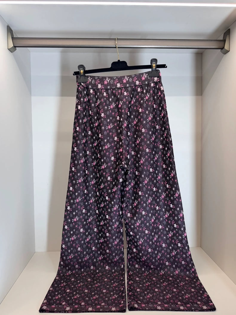 Chanel 24B Floral Pearl Pants