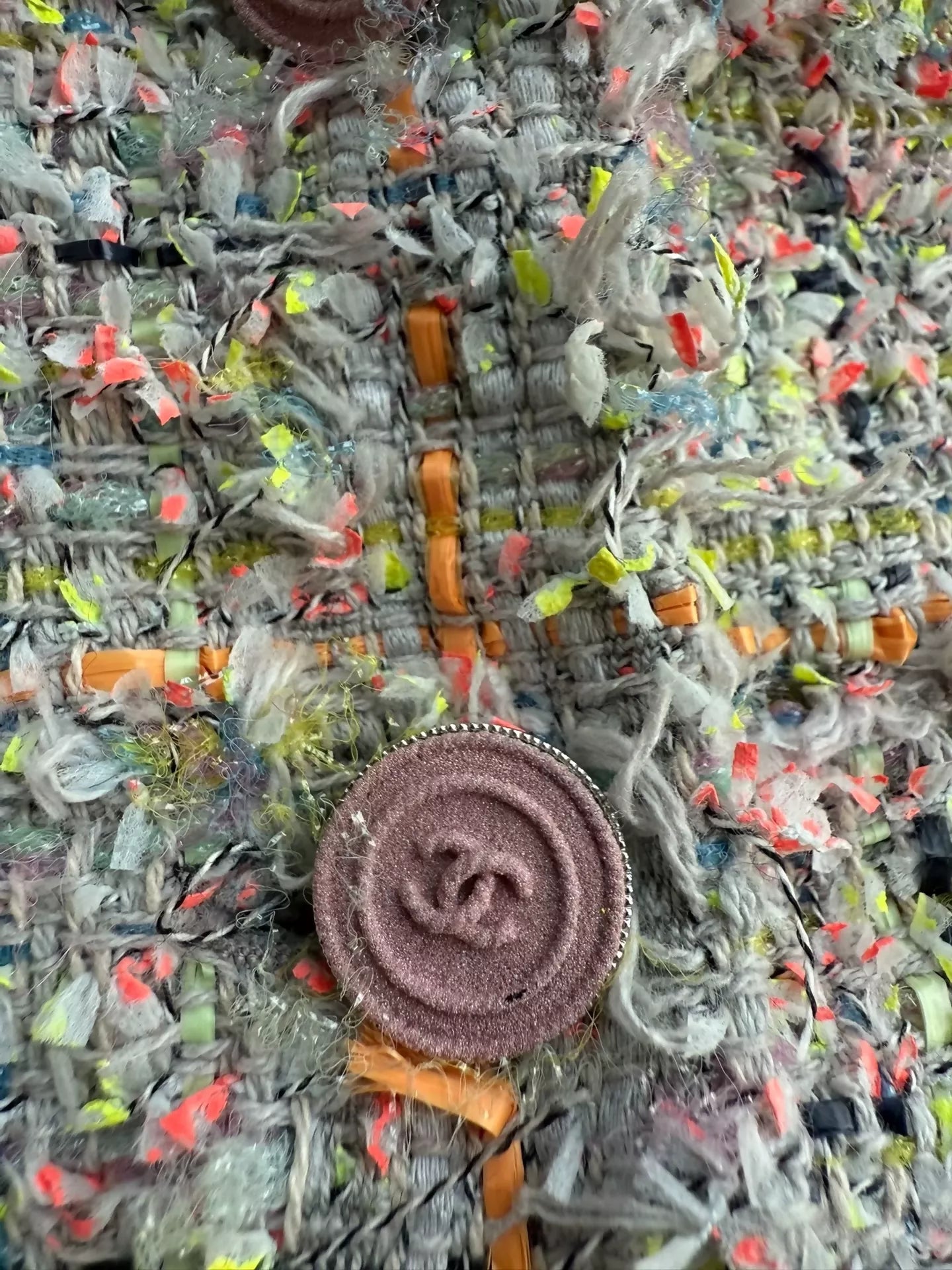 Chanel 14s Multicolour Tweed dress