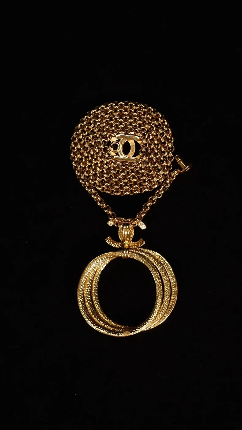 Chanel 96 CC necklace