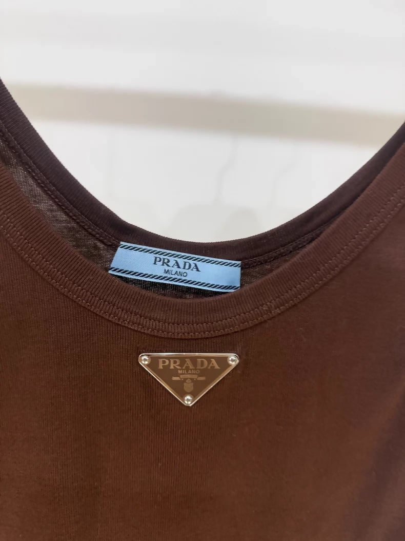 Prada brown top