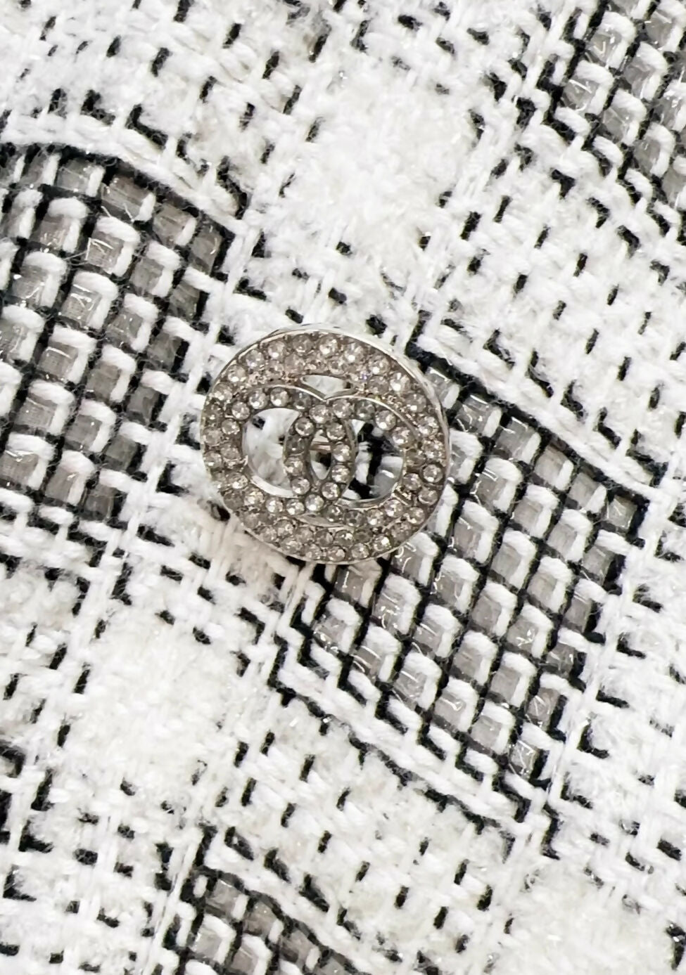Chanel 20P black & white jacket
