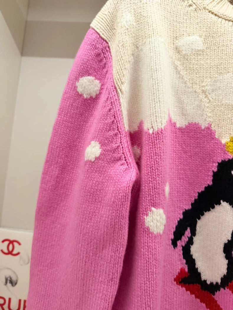 Chanel 26N Ski Collection Penguin Pullover Sweater