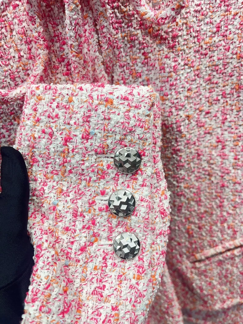 Chanel 2016 Pink Cape Jacket