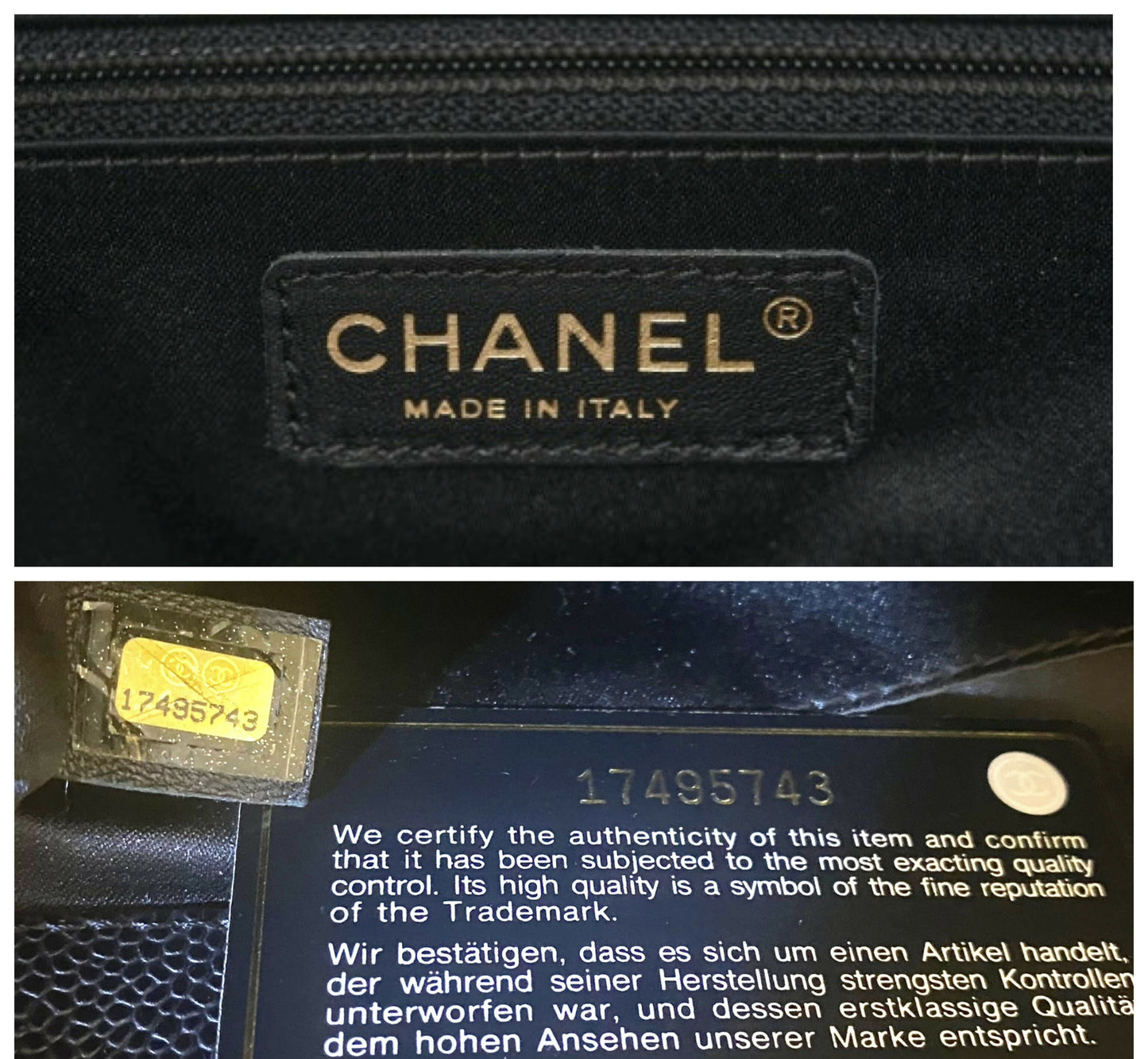 Chanel Black XL 40cm Caviar Quilted Grand Shopping Tote GST GHW