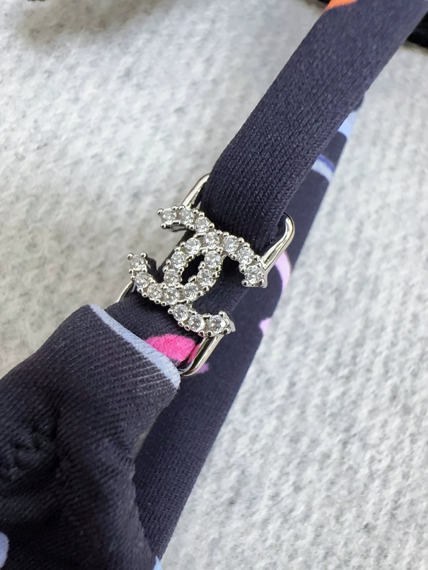 Chanel 24S navy blue top