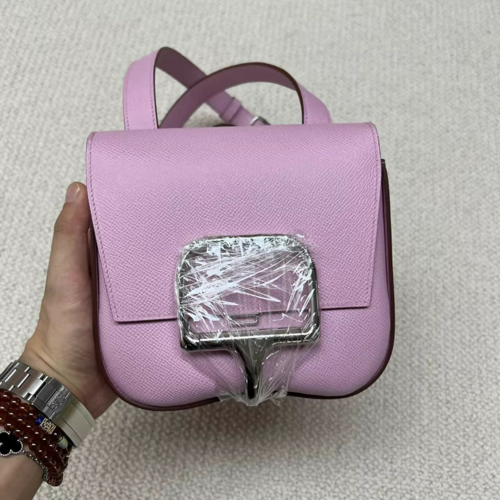 Hermès Della Cavalleria Mini Epsom Mauve Sylvestre – Wararni.com
