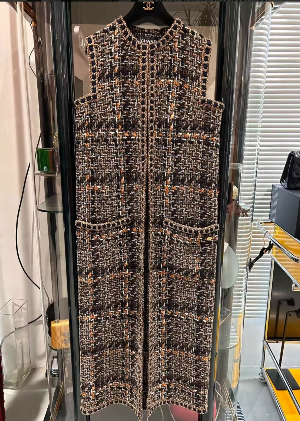 Chanel 2016 Long Tweed Vest – Wararni.com