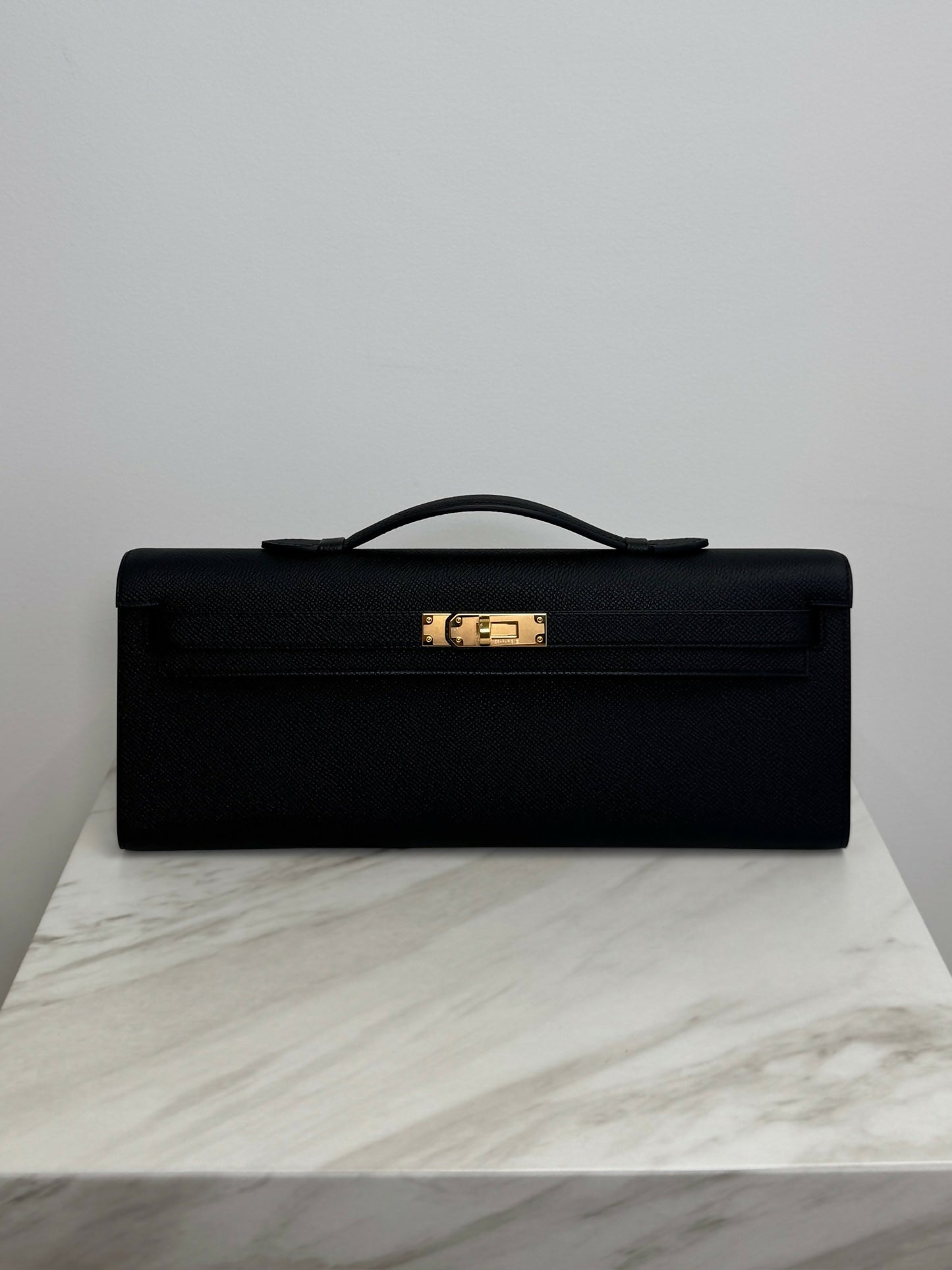 Hermès Kelly Cut Black Epsom GHW G 2026