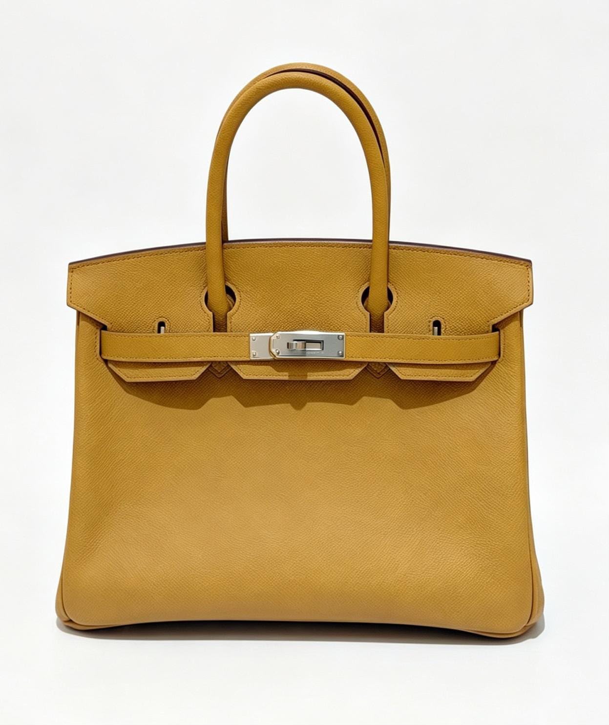 Hermes Birkin 30 Sesame Epsom Palladium hardware