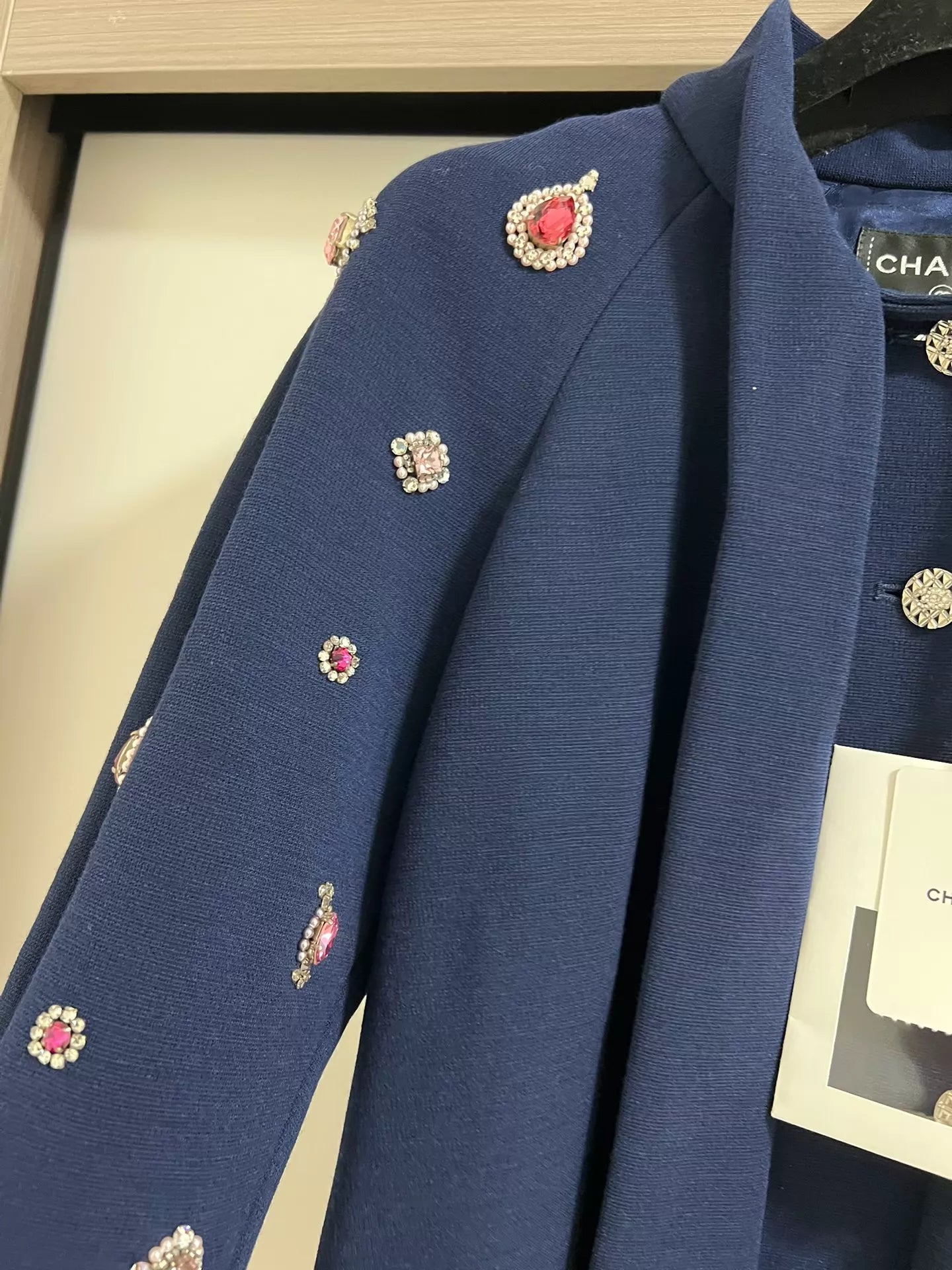 Chanel 22A Blue Gem Jacket