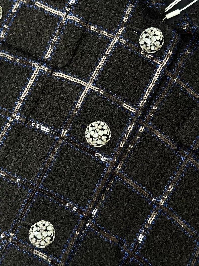 Chanel 24S navy blue jacket