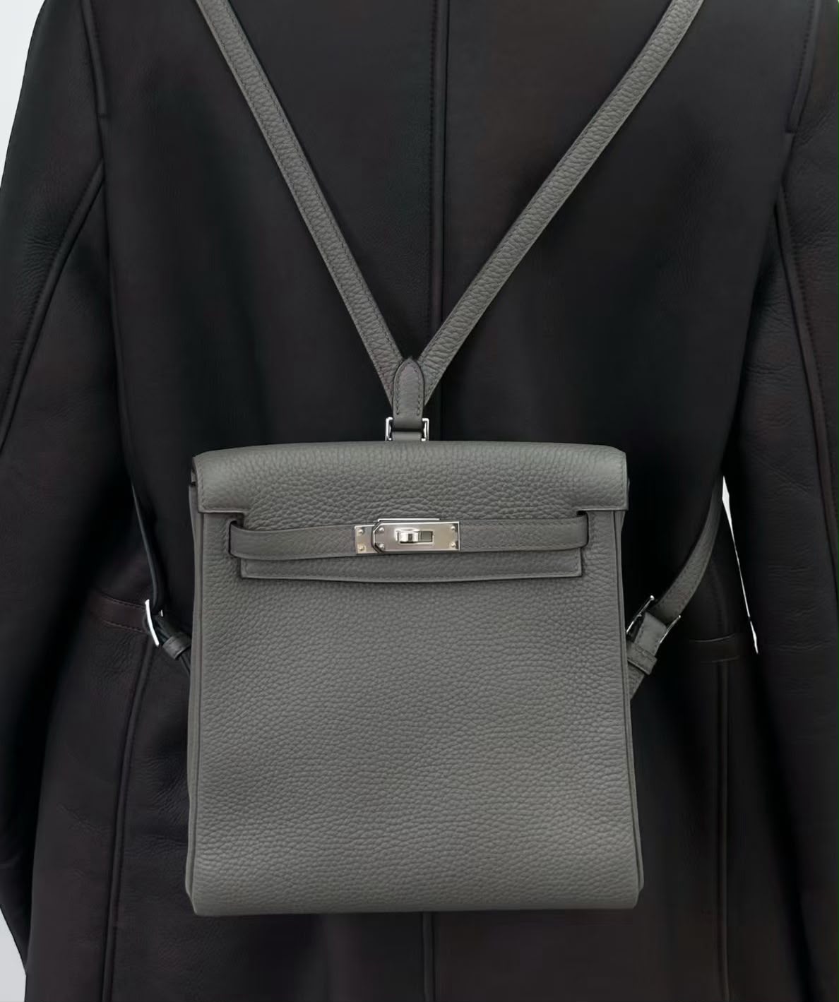 Hermes ado combo Etain Clemence palladium hardware