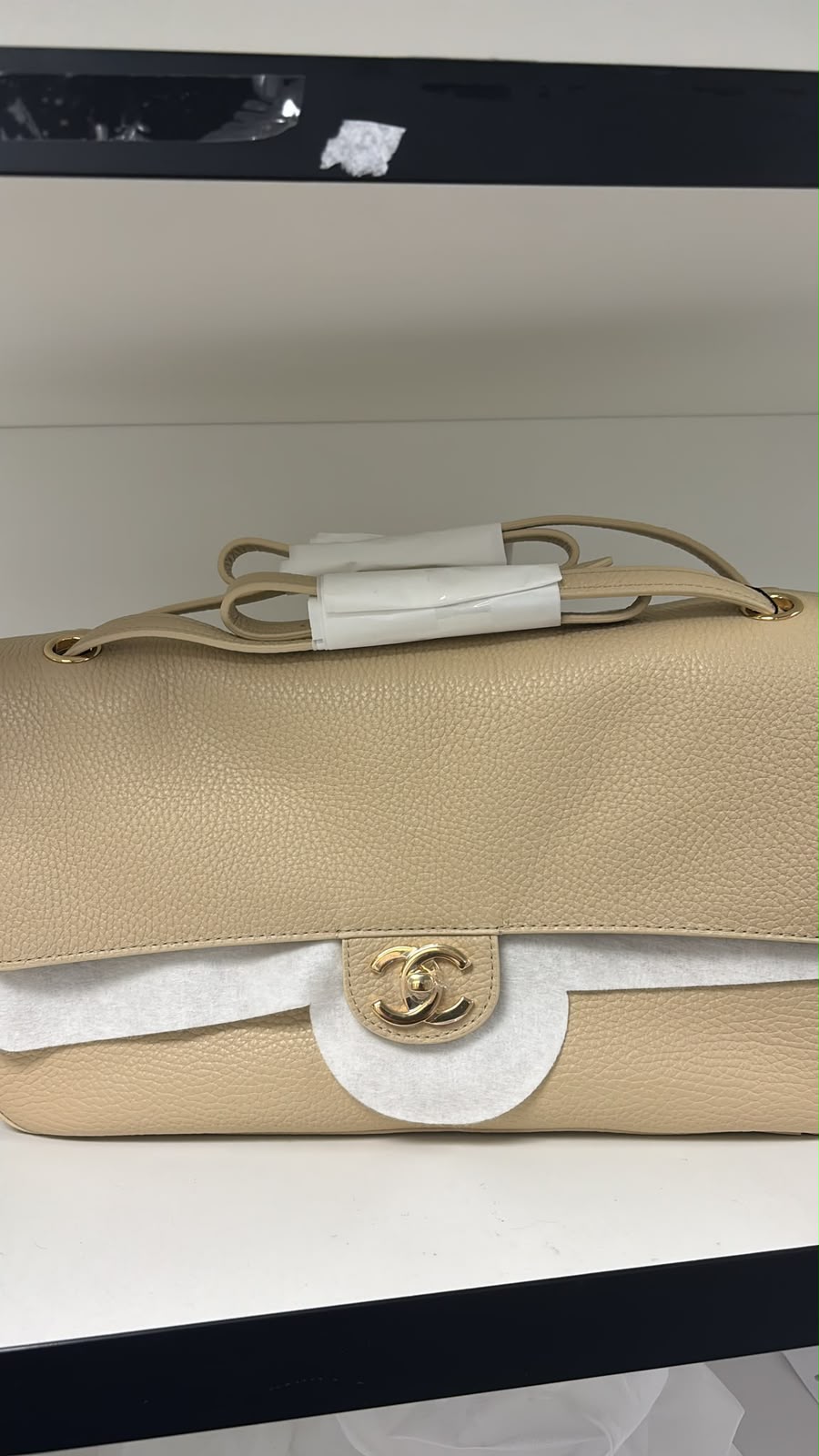 Chanel Maxi Beige