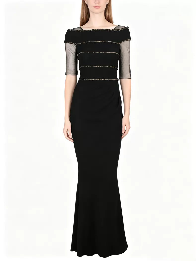 Chanel 10 black wool dress