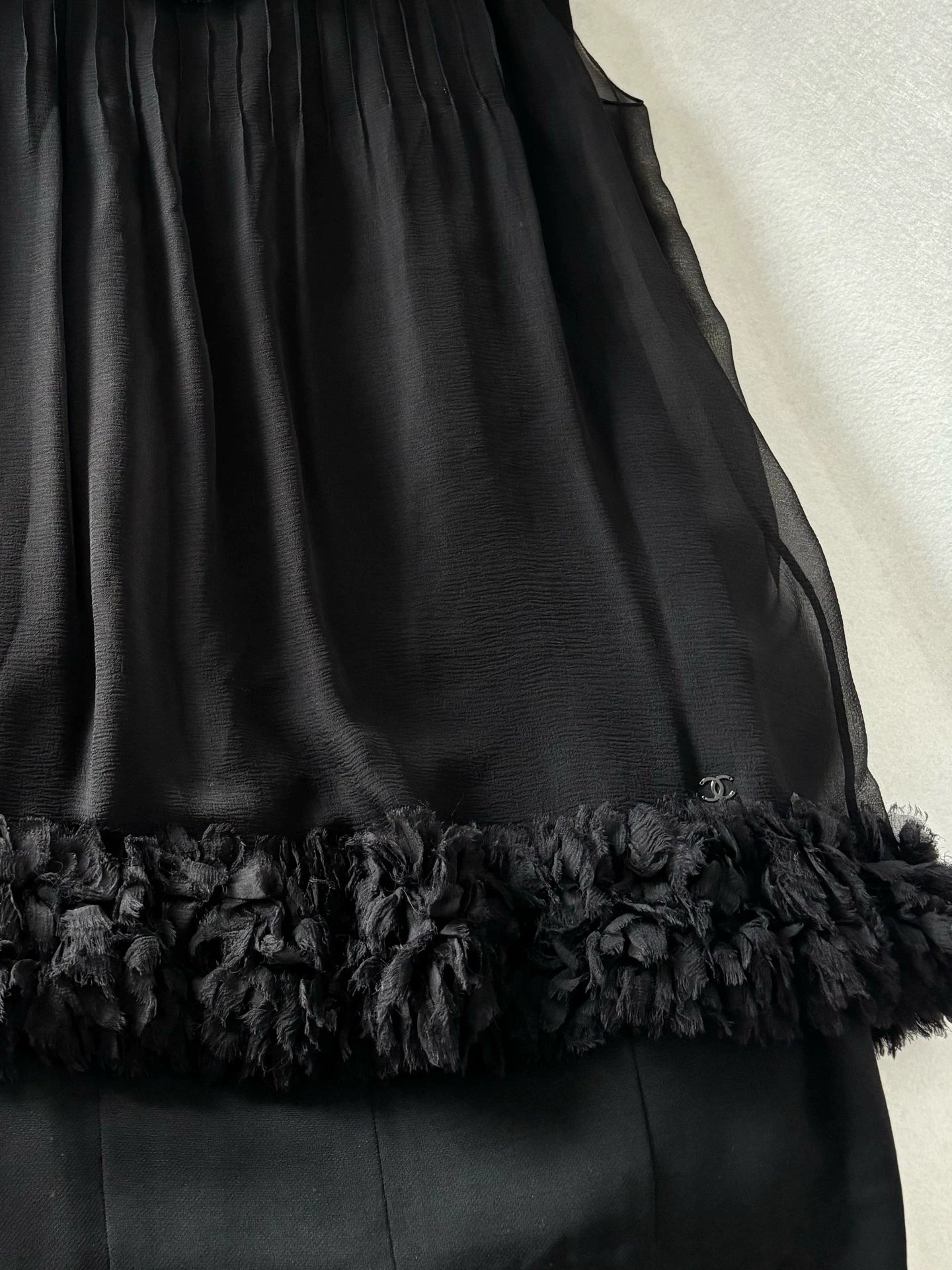 Chanel 06A Black Silk Dress