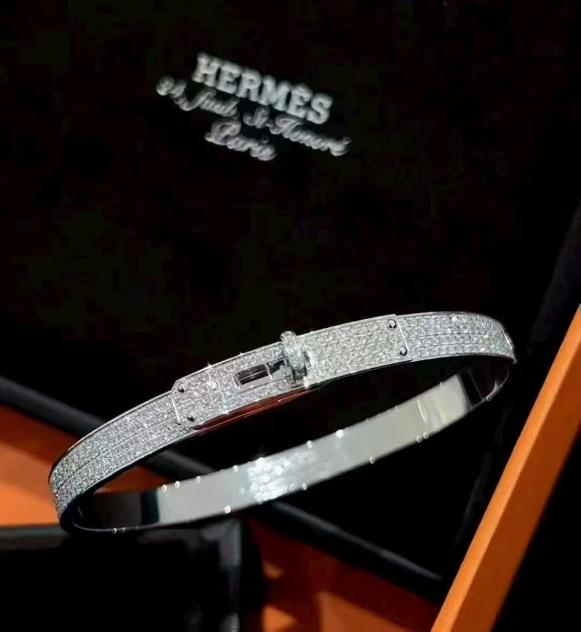 Kelly Bracelet White Gold / Full Diamond