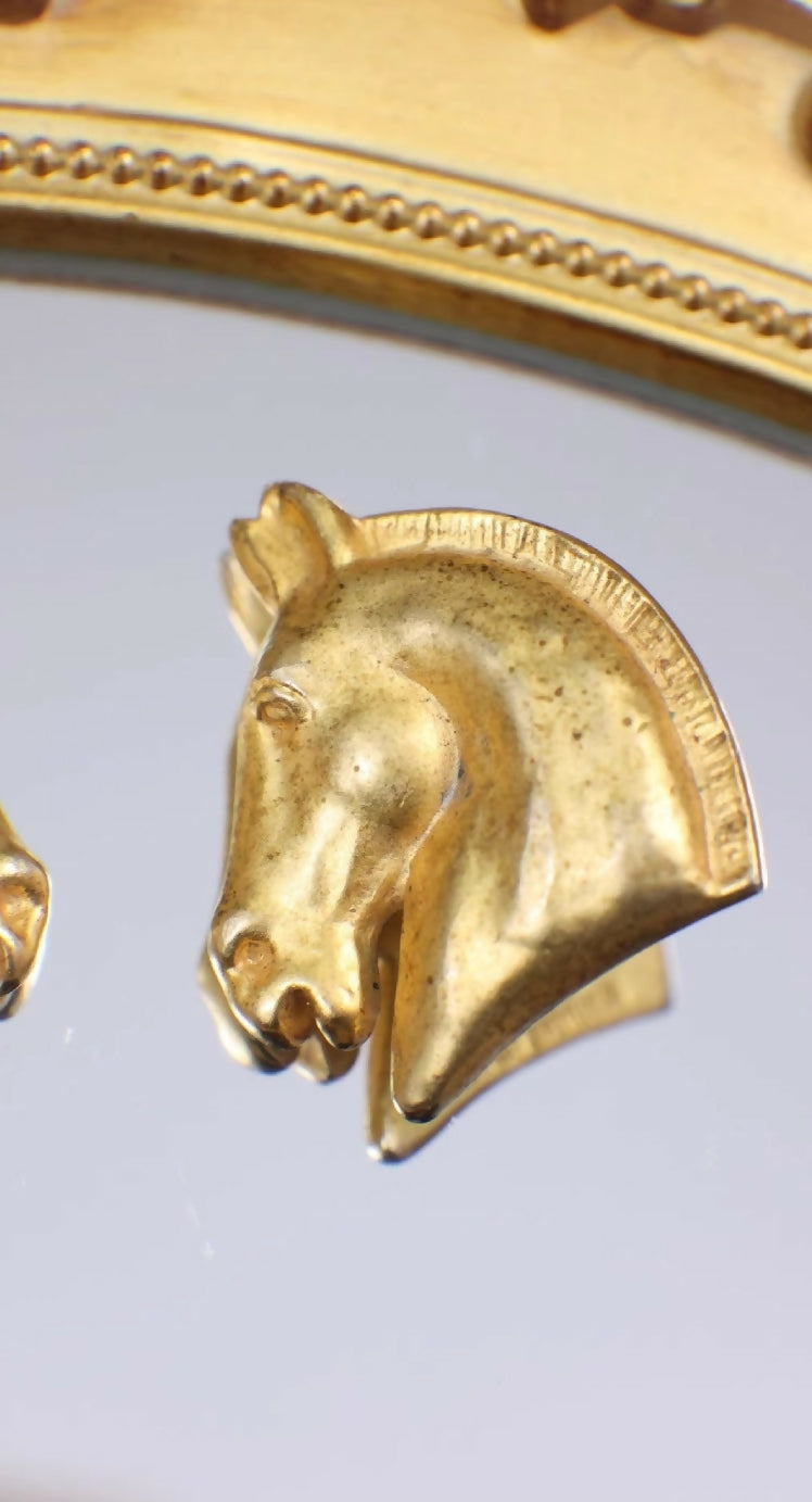 Hermes Horse Head Ear Clip