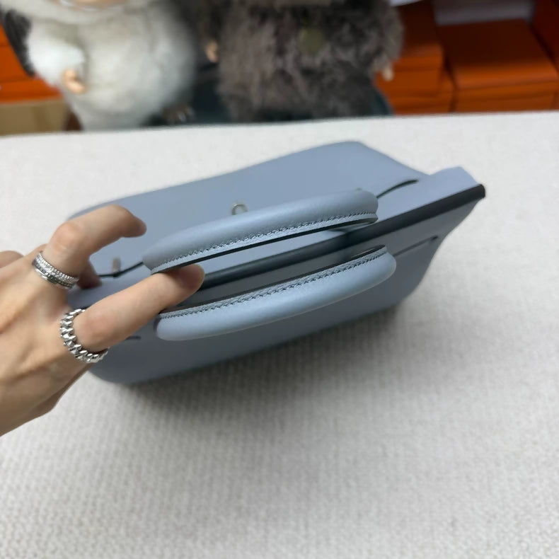 Hermès Birkin 30 P0 grey Togo leather palladium hardware