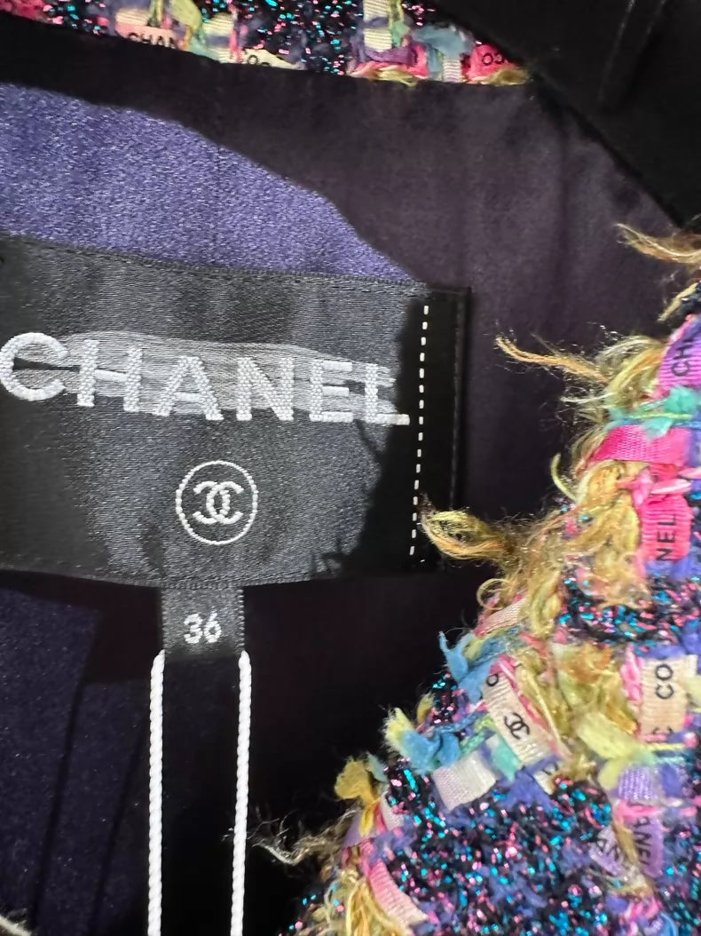Chanel 22A Colorful Tweed dress