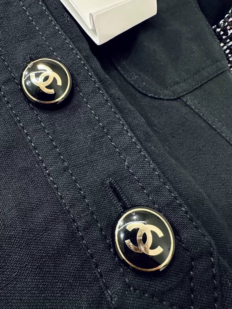 Chanel 23P black dress