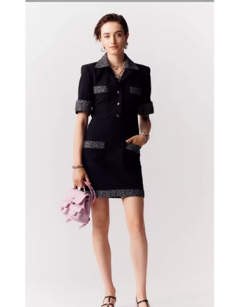 Chanel 23S Black dress