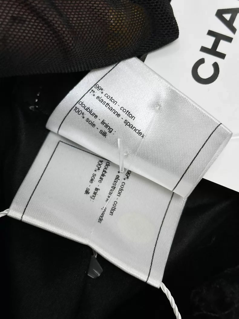 Chanel 2010 Black velvet jacket